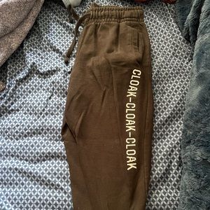 CLOAK Brand Invisible Hearts Club Joggers